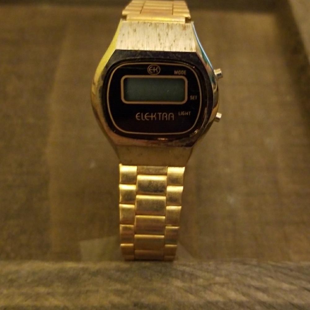 Vintage Elektra Digital Watch